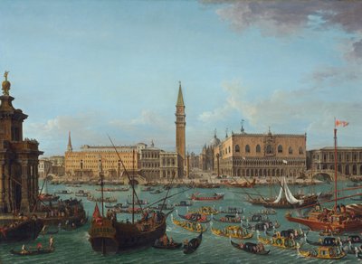Die Einholung des Nuntius Stoppani von Antonio Joli